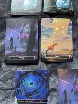 Magic the Gathering Edge of Eternity Lot Of 7 Lands And 1 Shambling Vent - Image 4