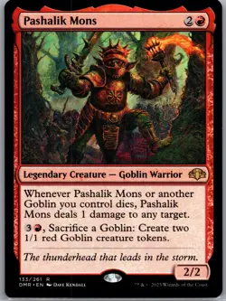 Pashalik Mons R Dominaria Remastered 133 NM Normal - Image 1