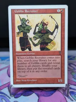 MTG Anthologies- Goblin Recruiter Regular - Image 1