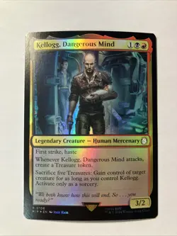 Kellogg, Dangerous Mind Universes Beyond: Fallout #106 Rare NM - Image 1