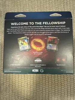 Magic The Gathering The Lord of the Rings Tales of Middle-earth Starter Deck MtG 195166205717 - Image 2
