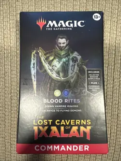 Magic The Gathering Blood Rites Commander Deck The Lost Caverns of Ixalan MTG - Image 1