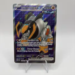 Pokemon TCG - Iron Boulder ex #192/162 S&V-Temporal Forces - Full Art NM - Image 1