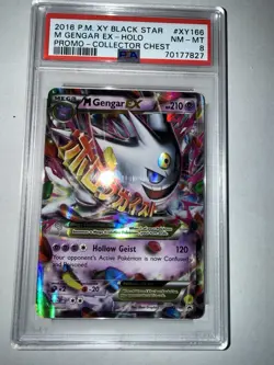 Pokemon TCG 2018 M Gengar Ex Xy166 PSA 8 - Image 1