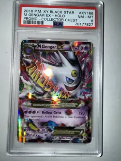 Pokemon TCG 2018 M Gengar Ex Xy166 PSA 8 - Image 2