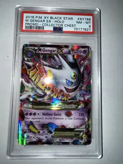 Pokemon TCG 2018 M Gengar Ex Xy166 PSA 8 - Image 3