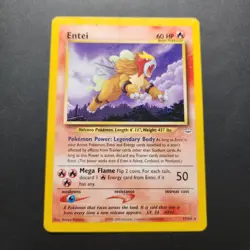 2000 Entei 17/64 - Neo Revelation Non-Holo Regular Rare - Pokemon TCG - MP - Image 1