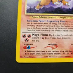 2000 Entei 17/64 - Neo Revelation Non-Holo Regular Rare - Pokemon TCG - MP - Image 4