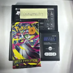 22.72g Mega Evolution Pokemon Booster Pack - Sealed - Image 1