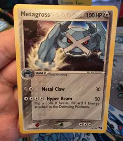 Metagross Swirl 🌀 2/17 Holo Rare POP Series 1 Pokemon Card - Image 1