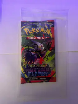 🔥 22.6g HEAVY Pokemon TCG: Mega Evolution Phantasmal Flames Pack FACTORY SEALED - Image 2