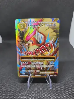 M Pidgeot EX (Full Art) 105/108 Evolutions Holo Pokemon Mega XY - Image 1