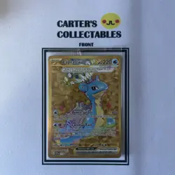 Pokemon - Lapras ex - SVP164 - Black Star Promo - Full Art Card - Sealed - Image 1
