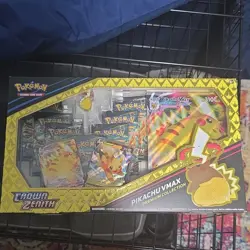 Pokemon Crown Zenith Pikachu VMAX Premium Collection Box - Image 1