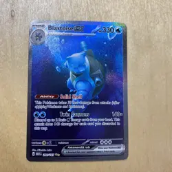 Blastoise SIR 151 Near Mint 200/165 Scarlet & Violet Pokemon EX Card Fast Ship - Image 2