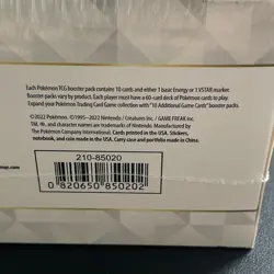 Pokemon TCG 2022 Arceus Factory Sealed Treasure Chest Lunch Box Tin - Image 2