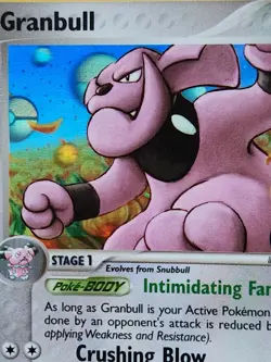 Pokemon Granbull EX Unseen Forces 39/115 Holo Foil Stamped Tcg Vintage Rare Cool - Image 3