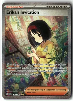 Erika's Invitation ⭐ 203/165 Holo Special Illustration Rare 151 2023 Pokemon NM - Image 1