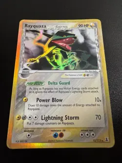 Rayquaza Holo (Delta Species) 13/113 - Pokemon 2005 Delta Species See Pics - Image 2