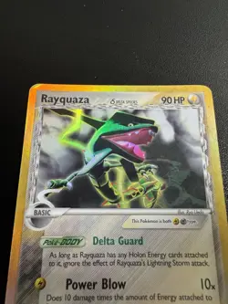 Rayquaza Holo (Delta Species) 13/113 - Pokemon 2005 Delta Species See Pics - Image 4