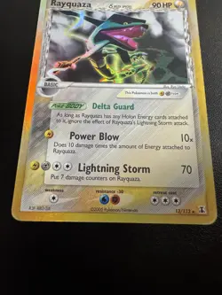 Rayquaza Holo (Delta Species) 13/113 - Pokemon 2005 Delta Species See Pics - Image 5