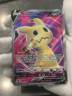Pokemon TCG Mimikyu V 148/163 Battle Styles Full Art Holo Ultra Rare NM - Image 3