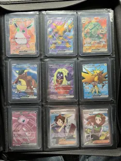 Pokemon 151 English Complete Master Set All NM Missing A Couple Promos W/ Binder - Image 4