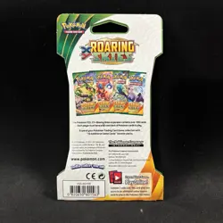 Pokemon TCG Roaring Skies Sleeved Booster Pack Factory Sealed Mega Rayquaza Art - Image 2