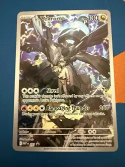 N's Zekrom Ascended Heroes Black Star Promo 031 Pokemon TCG NM/M - Image 1