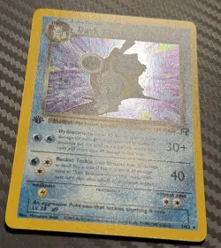 Pokemon TCG Team Rocket Dark Blastoise 3/82 Holo First Edition - Image 4