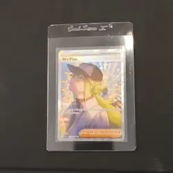 Pokemon N's Plan Trainer-Supporter Sv: Black Bolt 170/086 SIR Full Art Holo - Image 3