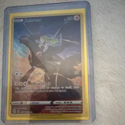 Pokemon Zekrom Ultra Rare Full Art Holo TG05/TG30 Brilliant Stars 130 HP - Image 3