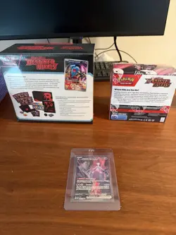 Pokemon Destined Rivals Premium Bundle With Booster Box, ETB, And Mewtwo 231/182 - Image 4