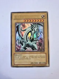 READ! Blue-Eyes White Dragon LOB-001 Legend of Blue Eyes White Dragon Unlimited - Image 1