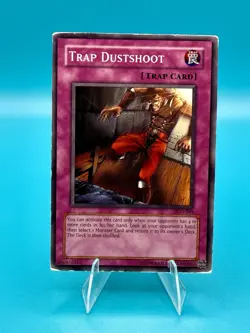 YuGiOh! TCG Konami Trap Dustshoot PGD-049 Common Unlimited Pharaonic Guardian HP - Image 1