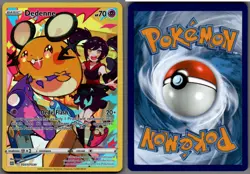2022 Pokemon, Brilliant Stars Trainer Gallery, #TG07/TG30 Dedenne, Holo Rare - Image 1
