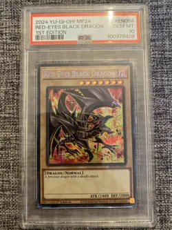 Yu-Gi-Oh Red-Eyes Black Dragon (Alternate Art) MP24-EN054 25th Anniversary Tin - Image 1