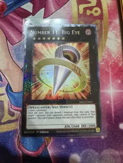 number 11 big eye Ra04-en062 Nm Collector’s Rare Yugioh - Image 1