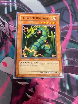 YUGIOH - THUNDER DRAGON - RP01 - COMMON - NM - Image 1
