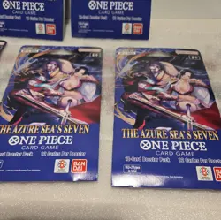 One Piece TCG: The Azure Sea's Seven Sleeved Booster OP-14 English - Lot of 5 - Image 3