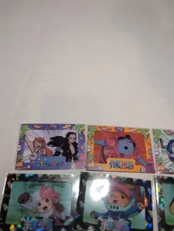 One Piece Cyber Cel 2nd Edition Lot Of 15 - 14 Common, 1 Super Rare Scan Unknown - Image 2