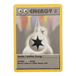 Double Colourless Energy 124/130 - Base Set 2 - Pokemon TCG WOTC LP - Image 1
