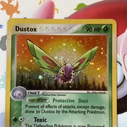 Pokemon Dustox Reverse Holo Rare Card 6/109 EX Ruby & Sapphire LP - Image 3