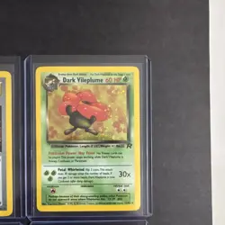 Pokemon Team Rocket Lot Dark Vileplume Dugtrio Electrode 4 Cards English - Image 4