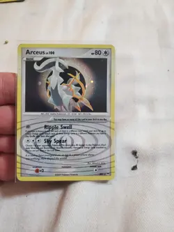 Arceus () Holo Rare Arceus AR5 Heavy Played Pokemon TCG - Image 1