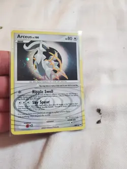 Arceus () Holo Rare Arceus AR5 Heavy Played Pokemon TCG - Image 2