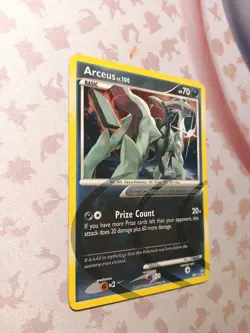Pokemon Tcg Arceus Lv100 2009 Holo Rare AR1🔥🔥 - Image 2