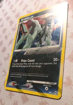 Pokemon Tcg Arceus Lv100 2009 Holo Rare AR1🔥🔥 - Image 3