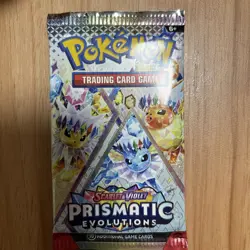 Pokemon Prismatic Evolution Booster Pack (Random Art) - Image 1