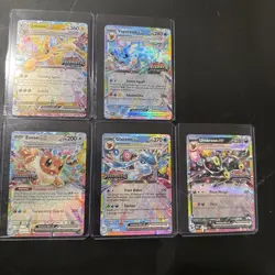 Pokemon Prismatic Evolutions Stamped Surprise Box promos lot of 5! - Image 1
